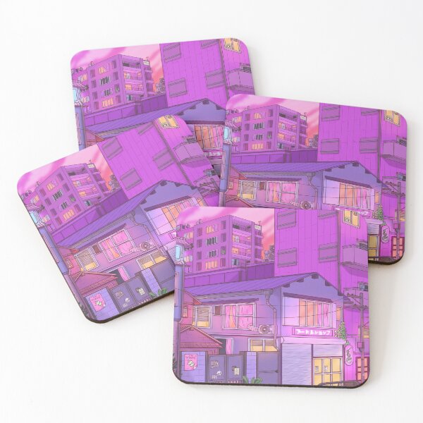 Item preview, Japanese Skyline designed and sold by Cool Cat With Hat  Art.