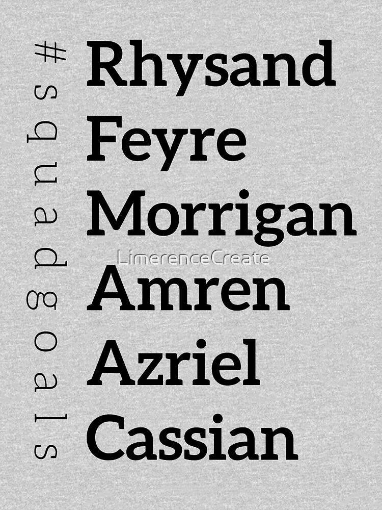 ACOMAF Squad goals list by LimerenceCreate