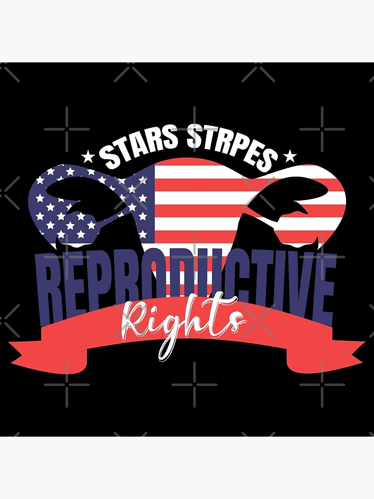 “Stars Stripes Reproductive Rights, heart design” Poster for Sale by