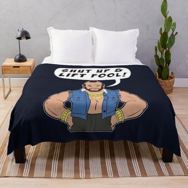Item preview, Mr T Shut Up _amp_ Lift Fool Gym Fitness Motivation designed and sold by LYCHGATEStore.