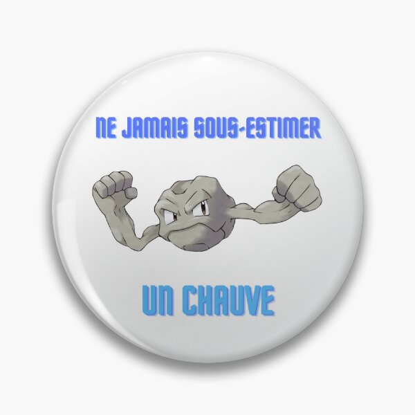 Item preview, Never Underestimate a Bald Man - Humorous Design designed and sold by Jean-Pierre C.