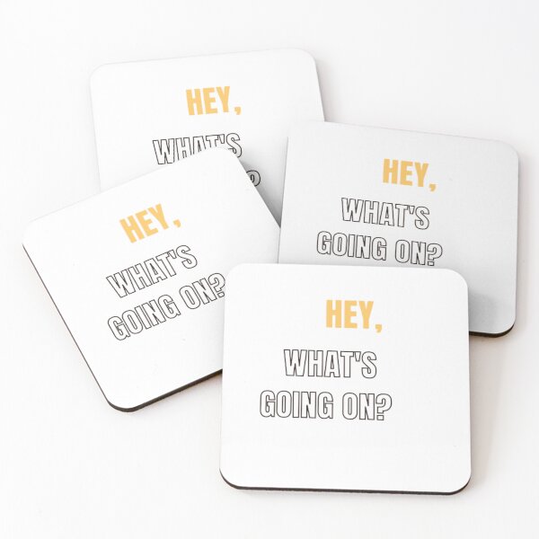 Item preview, Hey, what's going on  designed and sold by pixxahome.