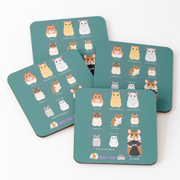 Item preview, Hamster Breeds syrian hamster designed and sold by AsKartongs.