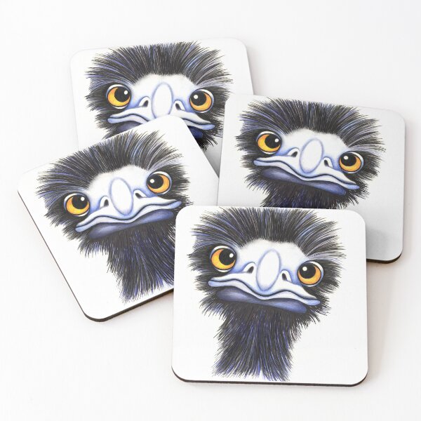 Item preview, Eddie the Emu designed and sold by SaxonArtDesign.