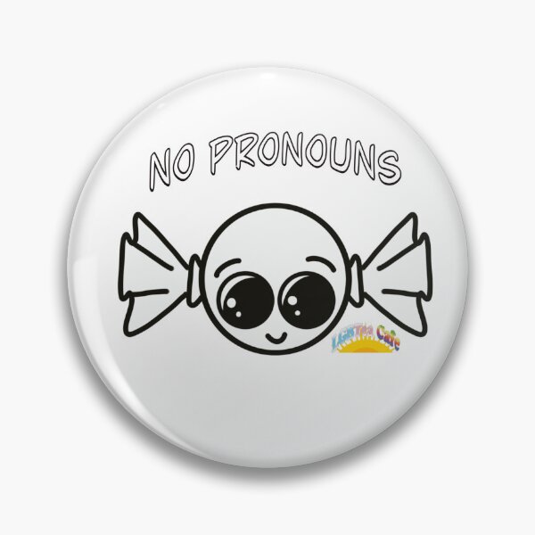 Item preview, Cisgender Asexual character with pronouns designed and sold by ADHDcompliant.