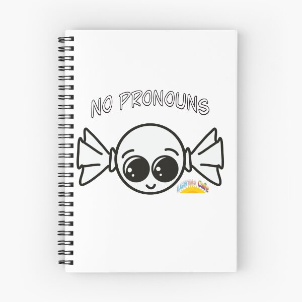 Item preview, Cisgender Asexual character with pronouns designed and sold by ADHDcompliant.