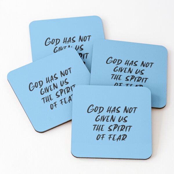 Item preview, God has not given us the spirit of fear. Christian quote, motivational words about god and jesus christ designed and sold by IsisOsiris.