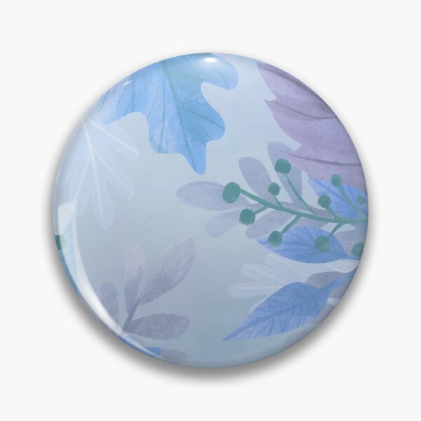 Item preview, Blue Tropical Forest Leaves Pattern designed and sold by GraphicsClub.