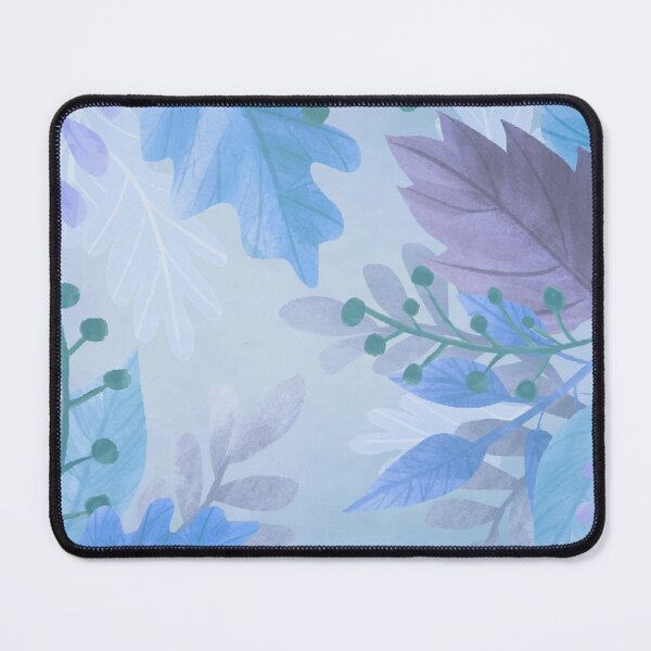 Item preview, Blue Tropical Forest Leaves Pattern designed and sold by GraphicsClub.