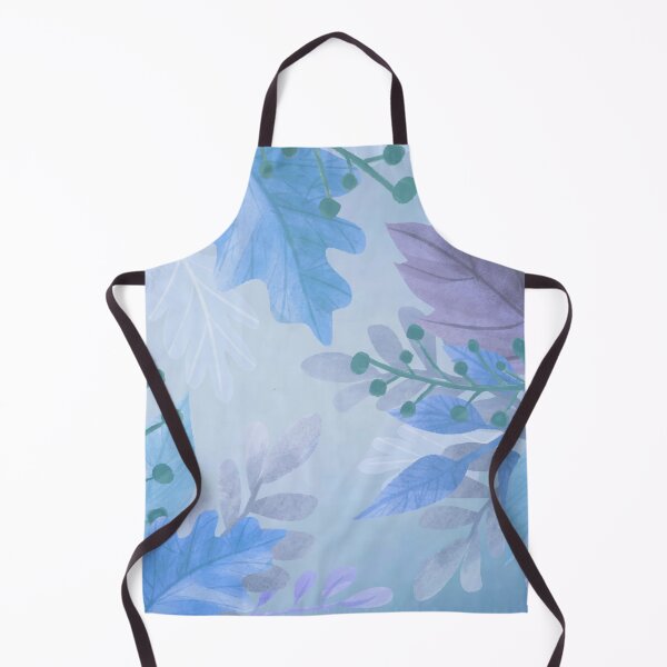 Item preview, Blue Tropical Forest Leaves Pattern designed and sold by GraphicsClub.