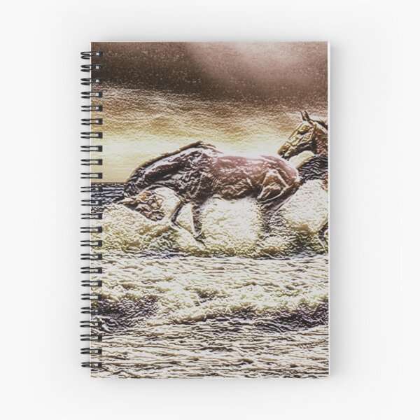 Item preview, Bas Relief Sea Horses running designed and sold by Daizyner.