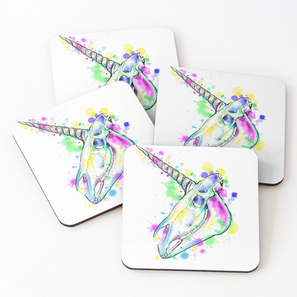 Item preview, Unicorn Skull Splash designed and sold by Nstuff1050.