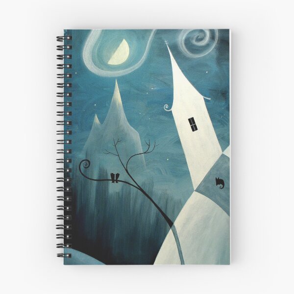 Item preview, Winter House with Crows designed and sold by ArtistDavidKing.