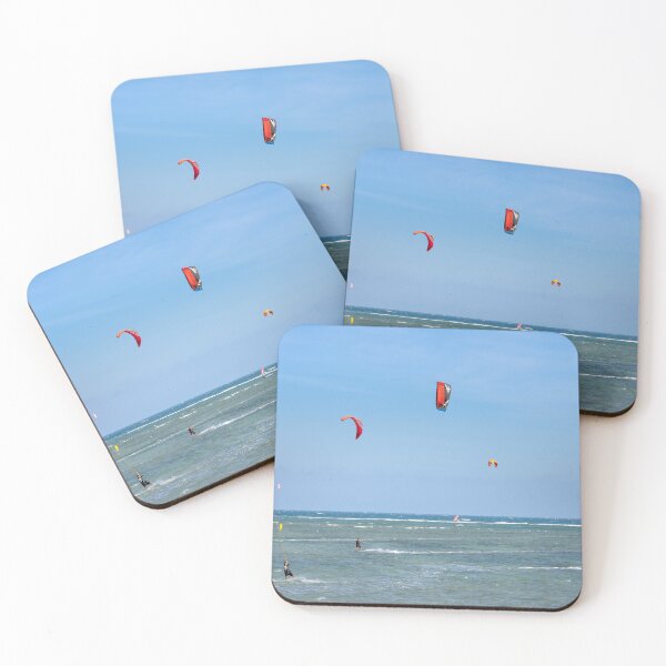 Item preview, kiteboarders divirtiéndose designed and sold by ydsdesigns.