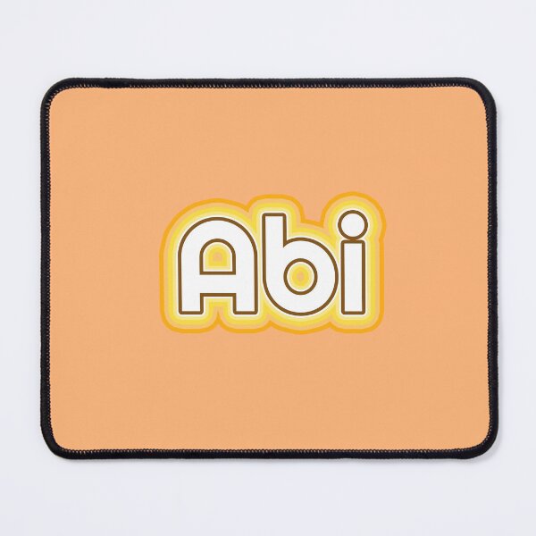 Item preview, Abi Golden Glow Name designed and sold by inknames.