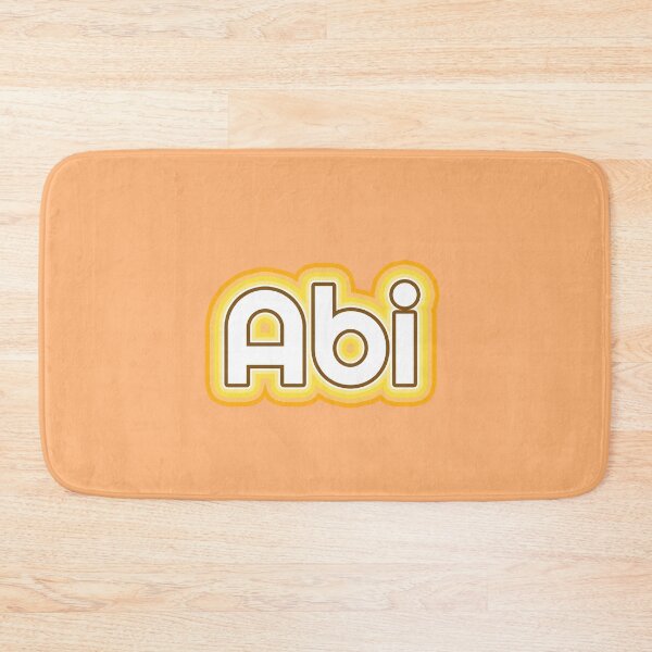 Item preview, Abi Golden Glow Name designed and sold by inknames.