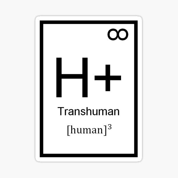 Transhumanism Sticker