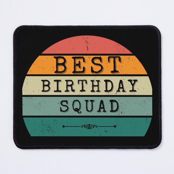 Item preview, Best Birthday Squad, Family Matching Apparel Gift Idea designed and sold by SuccessSK.