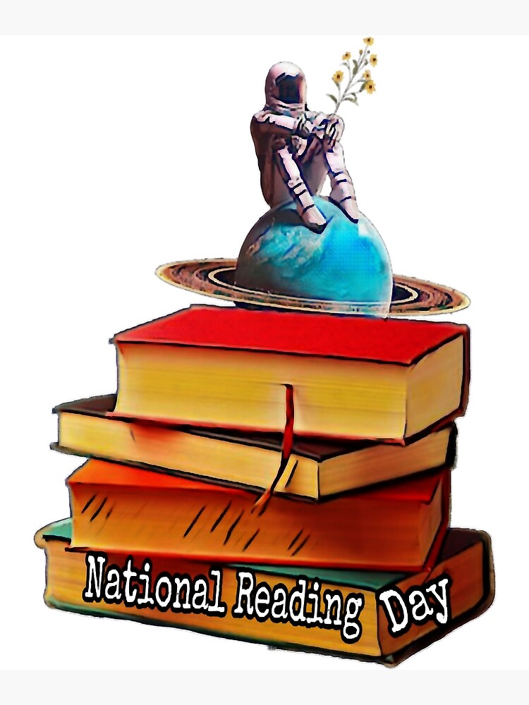 "National Reading Day Vision " Poster for Sale by MayaloveStores