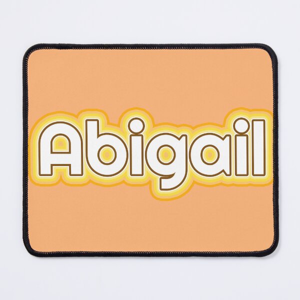 Item preview, Abigail Golden Glow Name designed and sold by inknames.