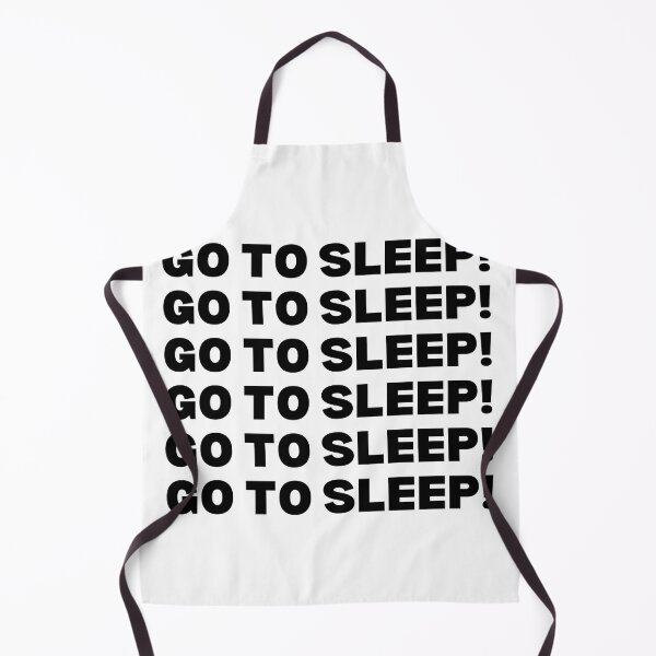 Item preview, Go to sleep! - Black and white edition designed and sold by Spiffle.