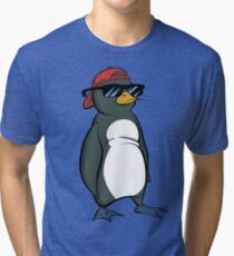 Cool Penguin Tri-blend T-Shirt