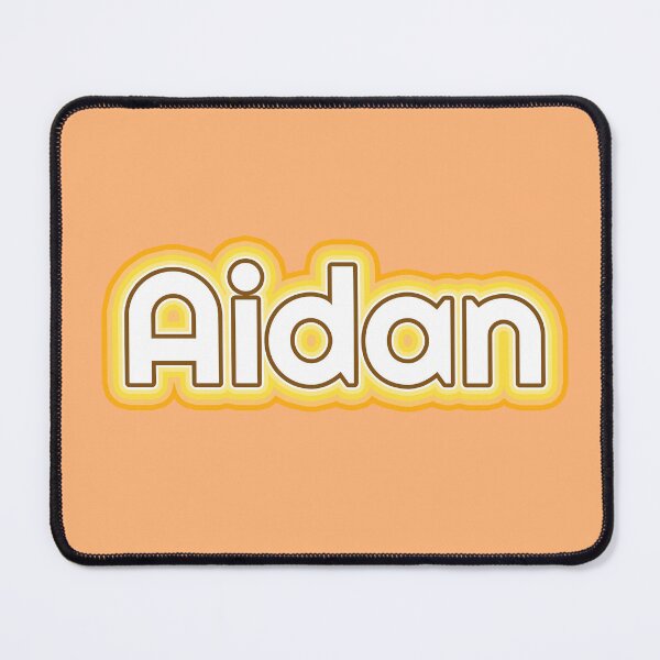 Item preview, Aidan Golden Glow Name designed and sold by inknames.