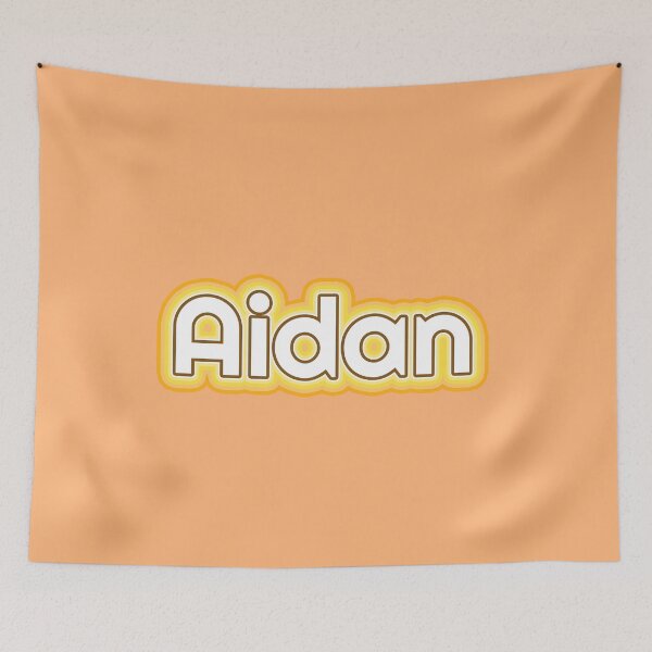 Item preview, Aidan Golden Glow Name designed and sold by inknames.