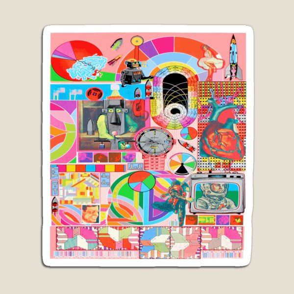 Aperçu de l'œuvre Eduardo Paolozzi BASH Jaune 1971 créée et vendue par Sky-Art-80s.