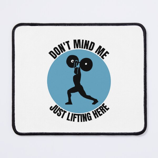 Item preview, Motivational Quote - Gym Motivation, Lifting motivation Blue designed and sold by hiunlimit.