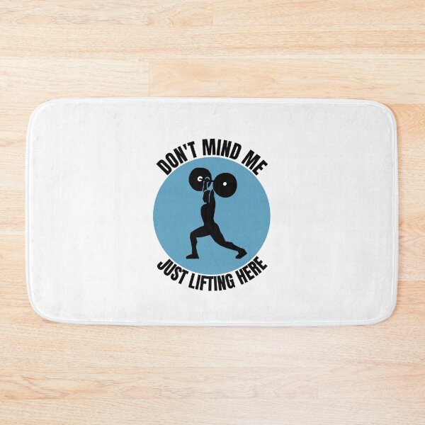 Item preview, Motivational Quote - Gym Motivation, Lifting motivation Blue designed and sold by hiunlimit.