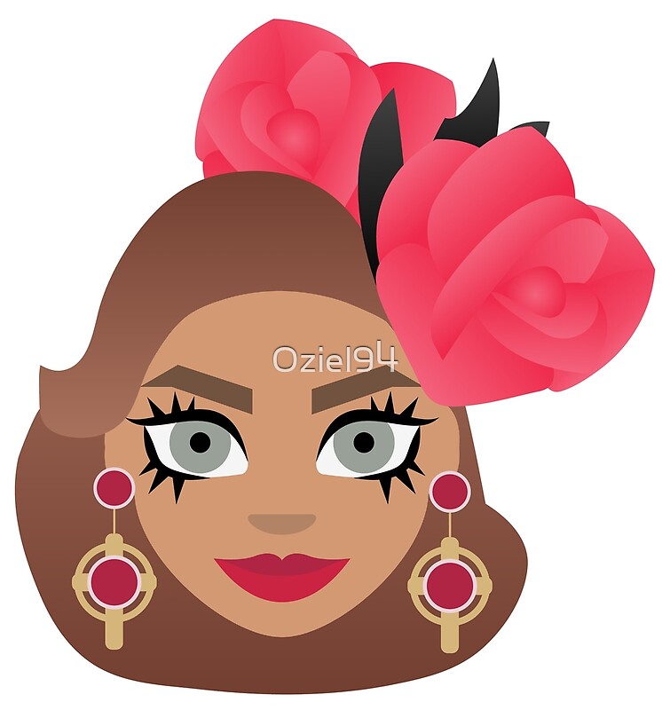 "Red Rose Emoji" by Oziel94 Redbubble