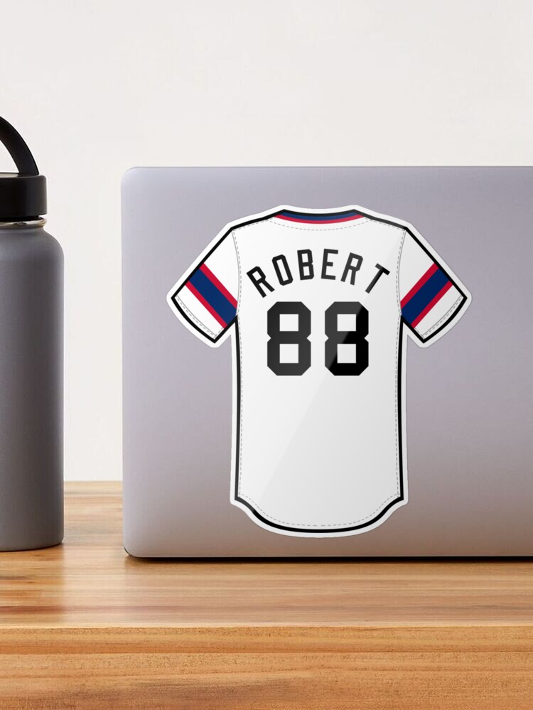 Luis Robert Jersey Sticker Sticker for Sale by mariettakriiut