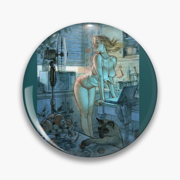 Item preview, Summer. Heat. Young woman designed and sold by Rashkin.