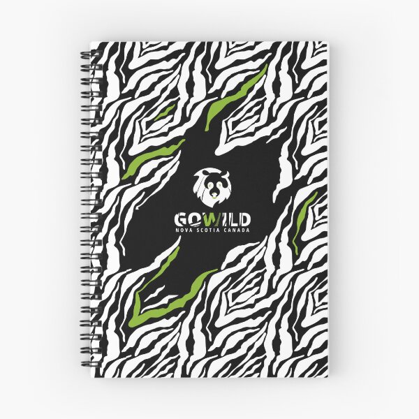 Item preview, GOWILD Diseño de oso de cebra sin costuras - negro designed and sold by GOWILDstyle.