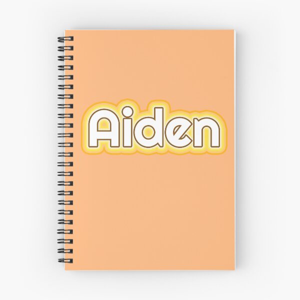Item preview, Aiden Golden Glow Name designed and sold by inknames.