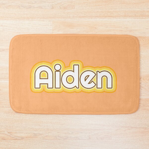 Item preview, Aiden Golden Glow Name designed and sold by inknames.