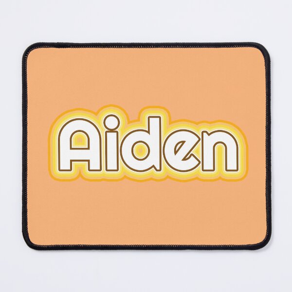 Item preview, Aiden Golden Glow Name designed and sold by inknames.
