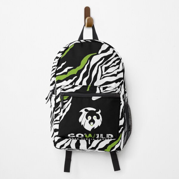 Item preview, GOWILD Seamless Zebra Bear Design - black designed and sold by GOWILDstyle.