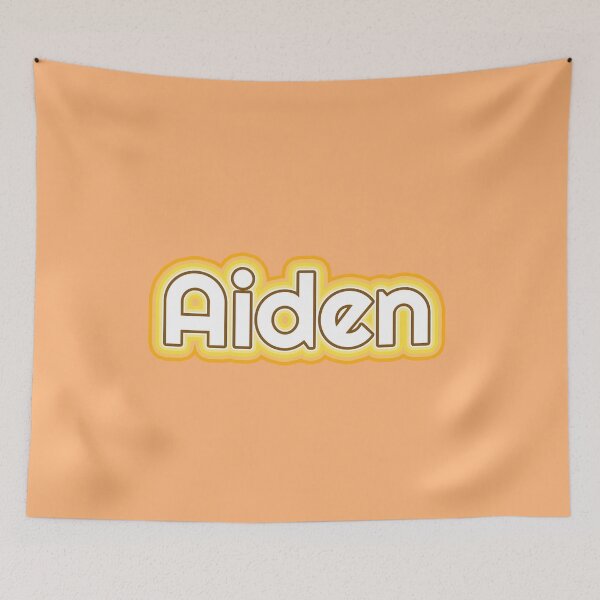 Item preview, Aiden Golden Glow Name designed and sold by inknames.