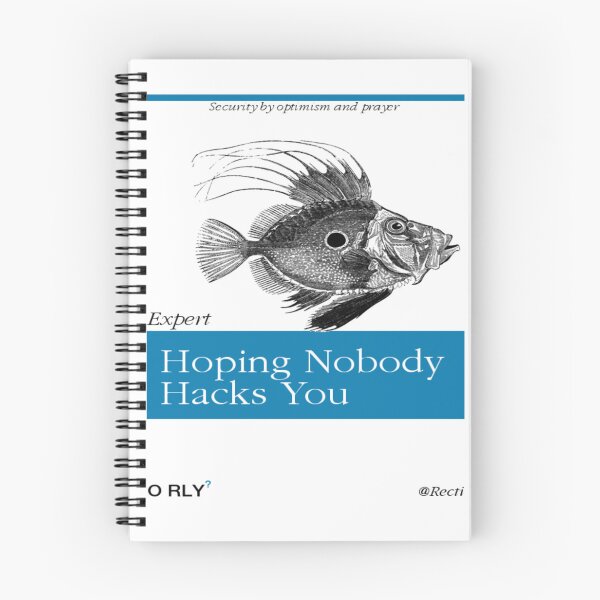 Item preview, Funny Programming Jokes - Hoping Nobody Hacks You - Security by optimism and prayer  designed and sold by Recti.