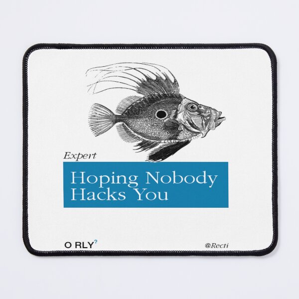 Item preview, Funny Programming Jokes - Hoping Nobody Hacks You - Security by optimism and prayer  designed and sold by Recti.