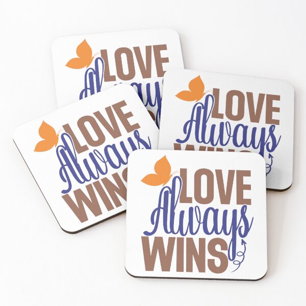 Item preview, Love Always Wins designed and sold by BLKHAS.