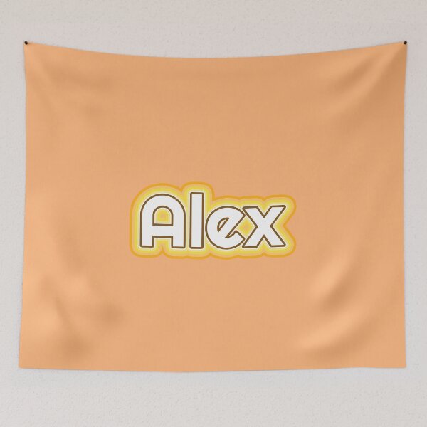 Item preview, Alex Golden Glow Name designed and sold by inknames.
