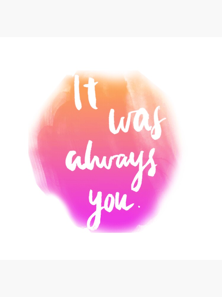"Alweys you" Sticker for Sale by DamsadiDesign | Redbubble