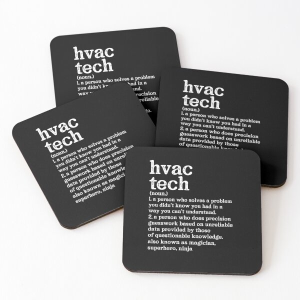 Item preview, HVAC Tech Definition: A Person Who Does Precision Guesswork Based On Unreliable Data Provided By Those Of Questionable Knowledge. See Also: Magician, Superhero, Ninja designed and sold by TeesYouWant.