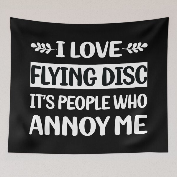 Item preview, People Annoy Me Flying Disc designed and sold by revieroklagmano.