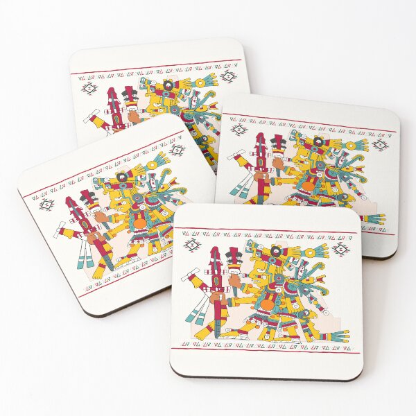 Item preview, Huitzilopochtli - Codex Borgia Aztec Jigsaw designed and sold by Aztectees.