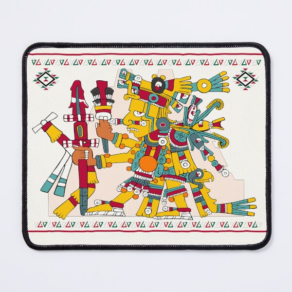 Item preview, Huitzilopochtli - Codex Borgia Aztec Jigsaw designed and sold by Aztectees.