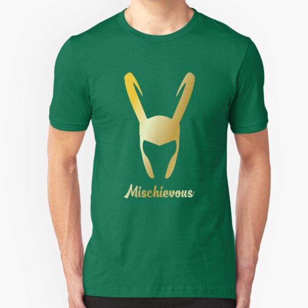 Loki "Mischievous" God of Mischief Slim Fit T-Shirt